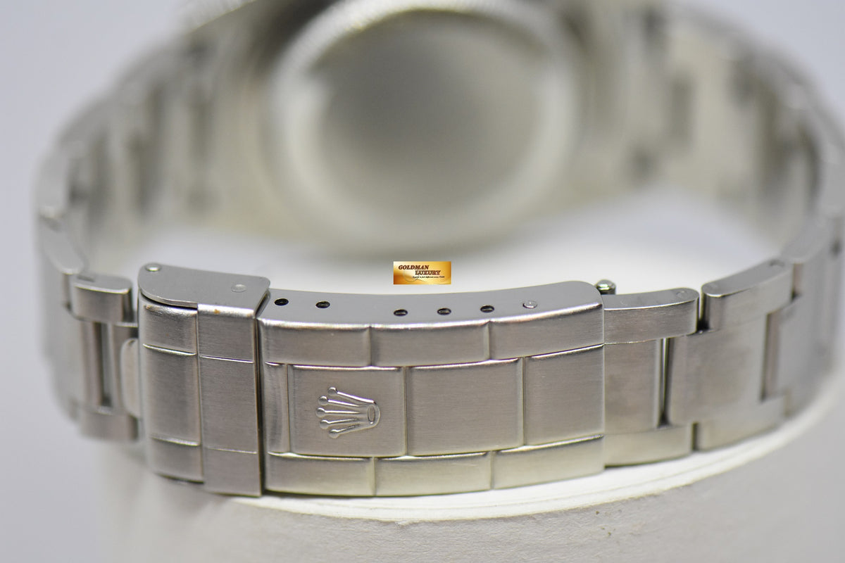 [SOLD] ROLEX OYSTER PERPETUAL SUBMARINER 40mm BLACK 16610 (NO PINHOLE – SOLID ENDLINKS) (MINT)