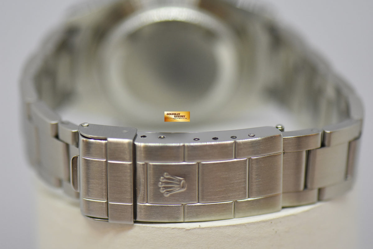 [SOLD] ROLEX OYSTER PERPETUAL SUBMARINER 40mm BLACK 16610 (PINHOLE – SOLID ENDLINKS) (MINT)