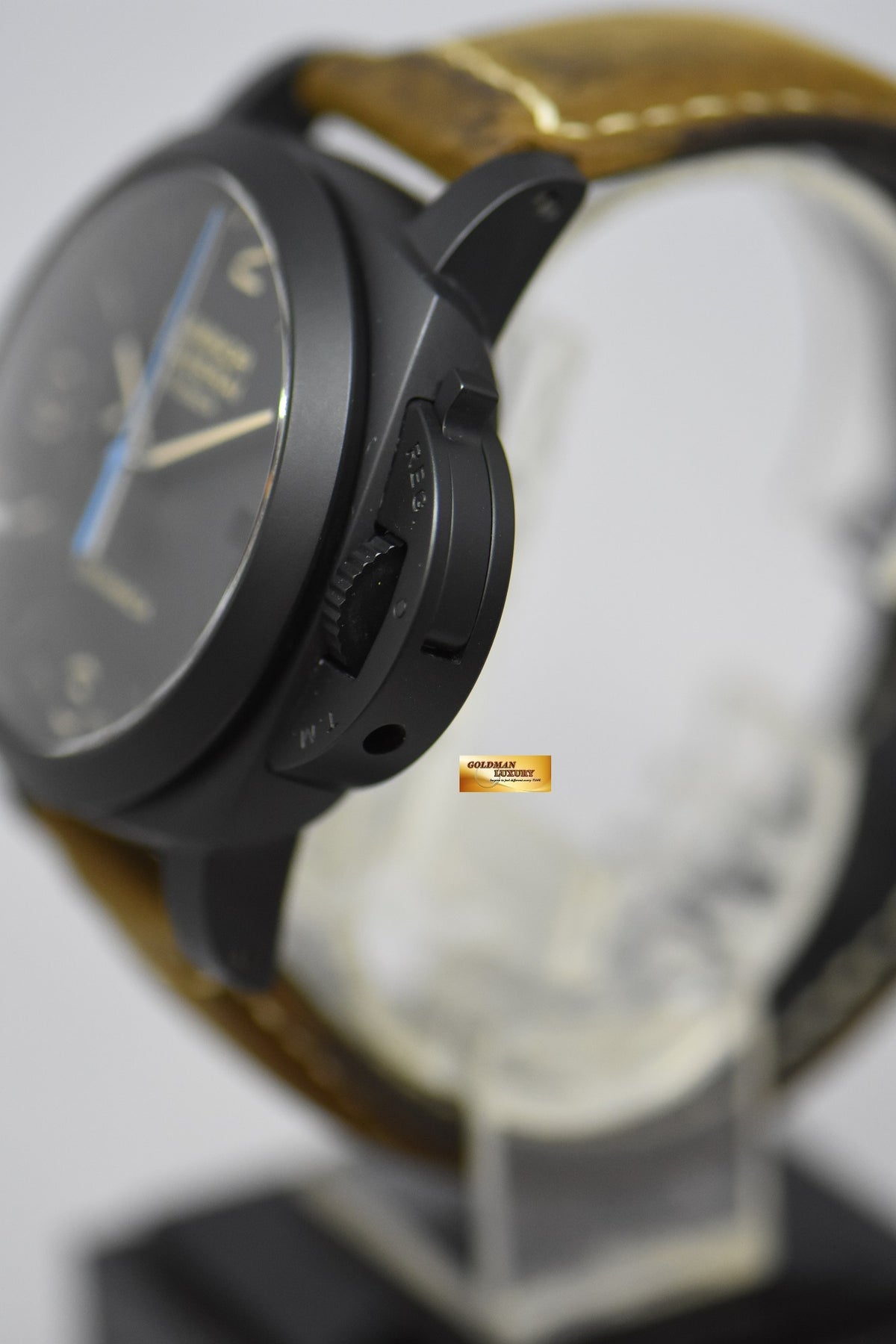 [SOLD] PANERAI LUMINOR FLYBACK CHRONOGRAPH CERAMICA 44mm AUTOMATIC PAM 580 BLACK