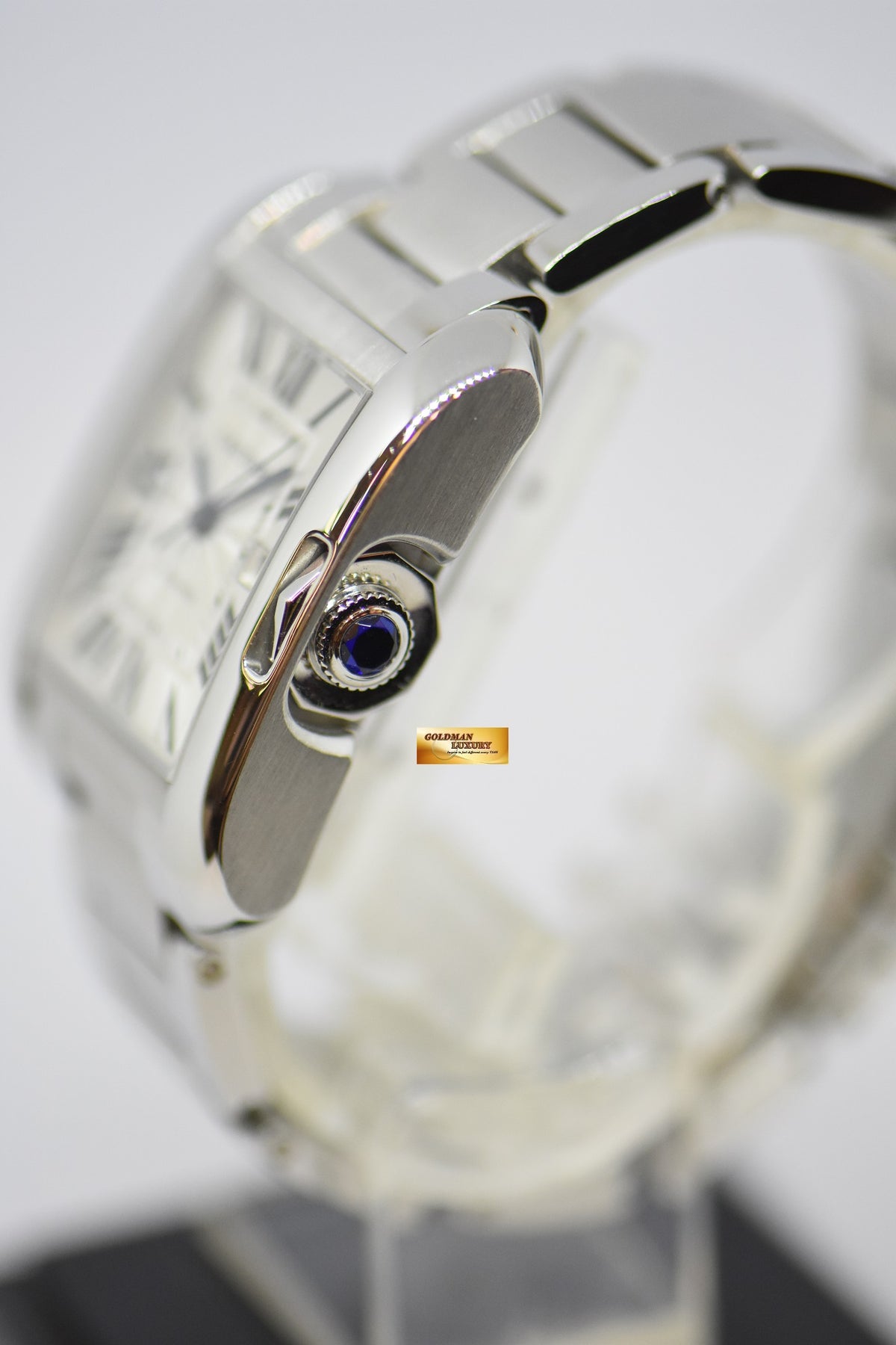 [SOLD] CARTIER ANGLAISE 30mm MIDSIZE STEEL IN BRACELET AUTOMATIC 3511 (MINT)