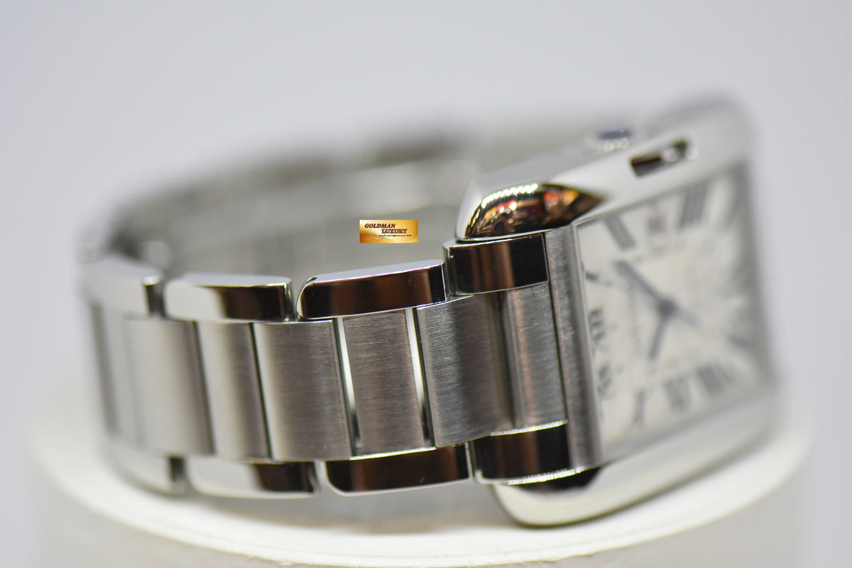 [SOLD] CARTIER ANGLAISE 30mm MIDSIZE STEEL IN BRACELET AUTOMATIC 3511 (MINT)