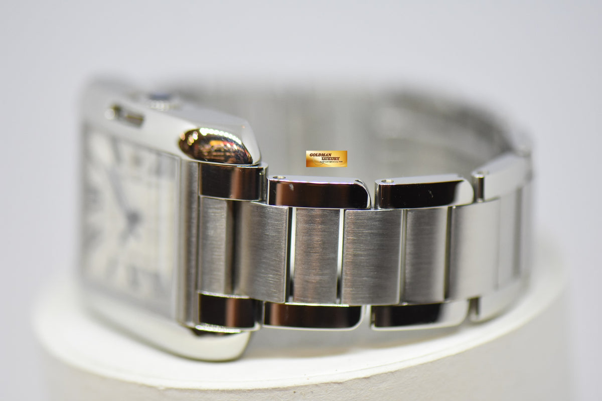 [SOLD] CARTIER ANGLAISE 30mm MIDSIZE STEEL IN BRACELET AUTOMATIC 3511 (MINT)