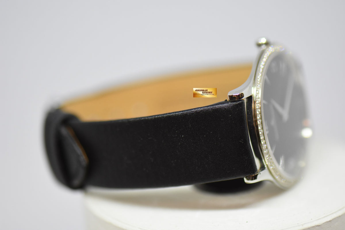 [SOLD] JLC MASTER CONTROL ULTRA THIN LADIES DIAMOND BEZEL 145.8.79.s MANUAL WINDING (NEAR MINT)