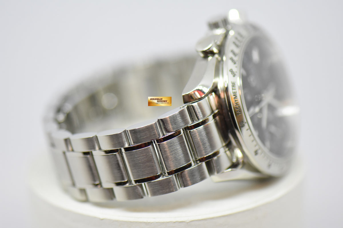 [SOLD] OMEGA SPEEDMASTER CHRONOGRAPH DATE 38mm STEEL IN BRACELET BLACK 3513.5000 (MINT)