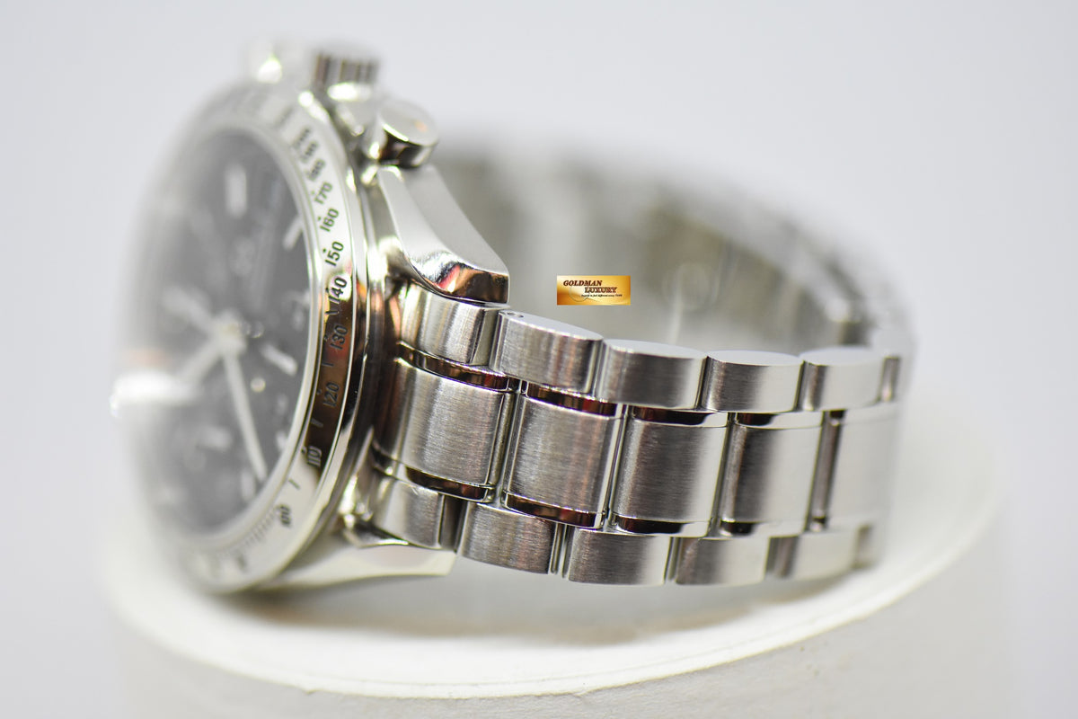 [SOLD] OMEGA SPEEDMASTER CHRONOGRAPH DATE 38mm STEEL IN BRACELET BLACK 3513.5000 (MINT)