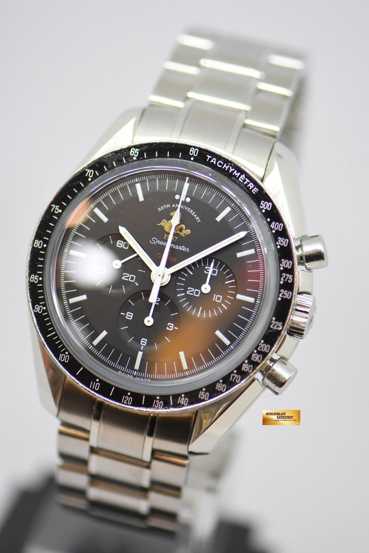 [SOLD] OMEGA SPEEDMASTER MOONWATCH 50TH ANNIVERSARY “1957” LIMITED EDITION MANUAL WINDING (NEAR MINT)