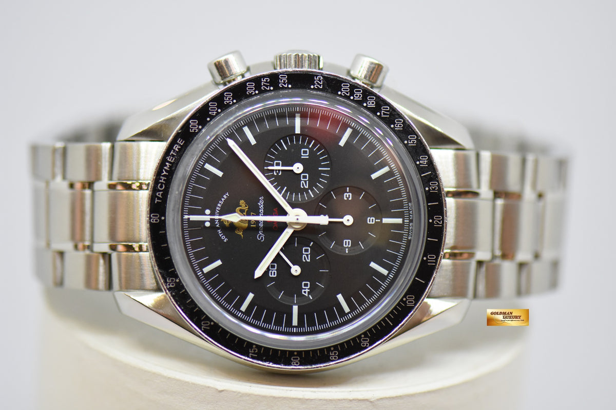 [SOLD] OMEGA SPEEDMASTER MOONWATCH 50TH ANNIVERSARY “1957” LIMITED EDITION MANUAL WINDING (NEAR MINT)