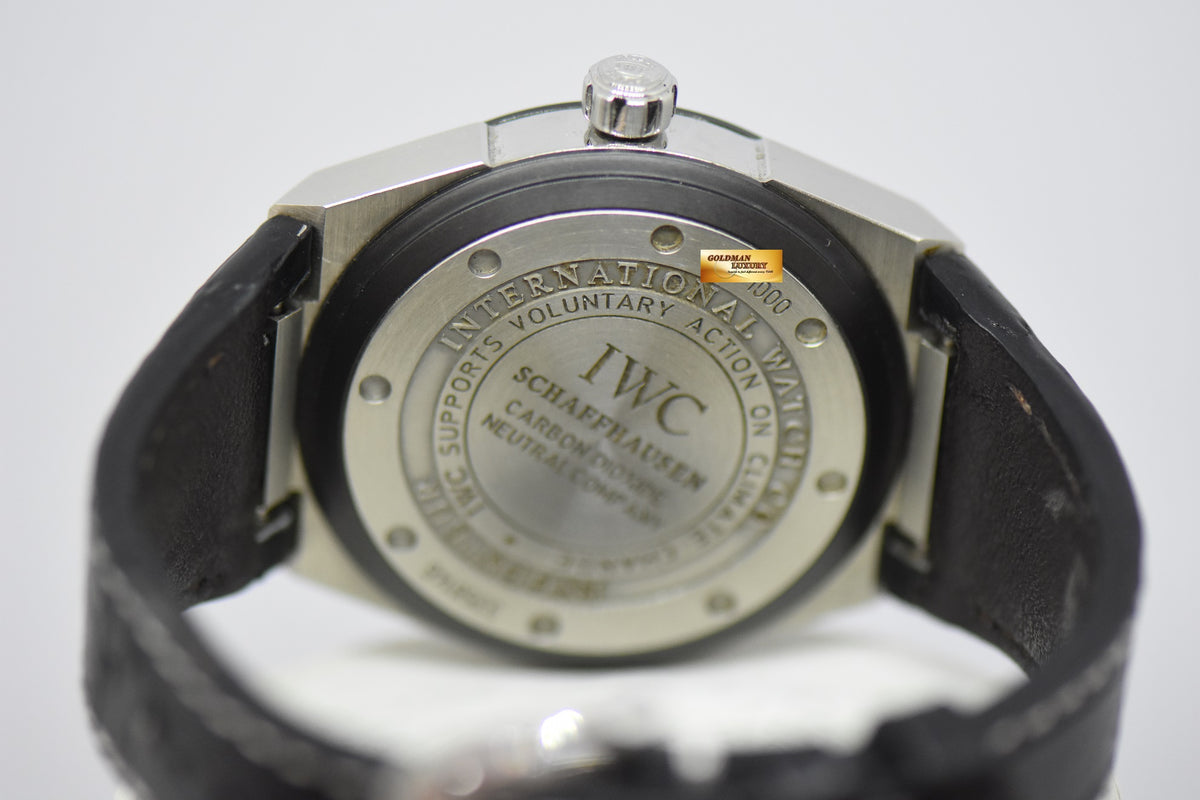 [SOLD] IWC INGENIEUR CLIMATE ACTION 44mm AUTOMATIC SS IW3234-02 (LIMITED EDITION OF 1000) (NEAR MINT)