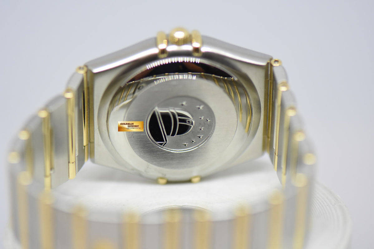 [SOLD] OMEGA CONSTELLATION MENS 36mm HALF-GOLD IN BRACELET WHITE DIAL AUTOMATIC 1202.3000 (NEAR MINT)