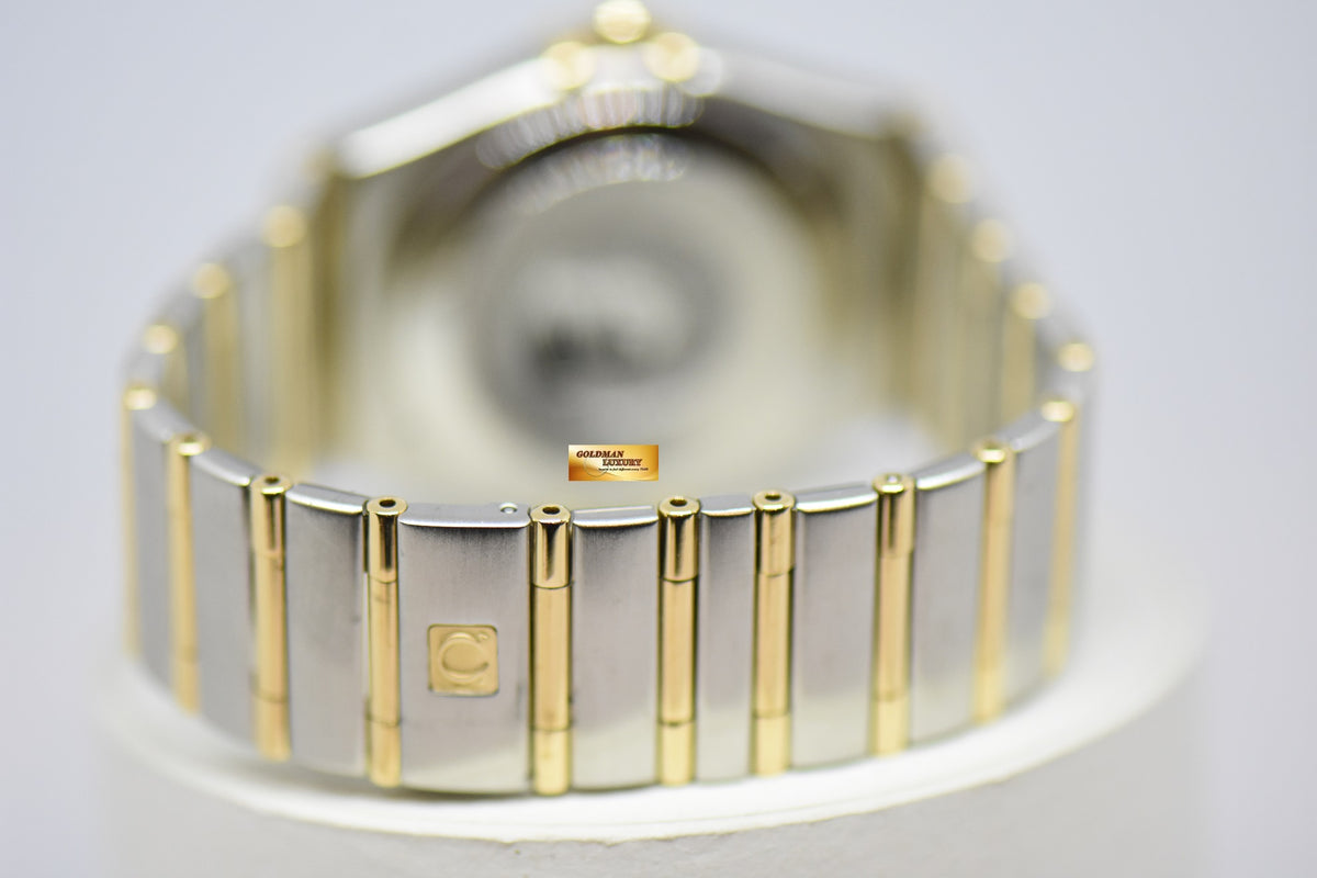 [SOLD] OMEGA CONSTELLATION MENS 36mm HALF-GOLD IN BRACELET WHITE DIAL AUTOMATIC 1202.3000 (NEAR MINT)