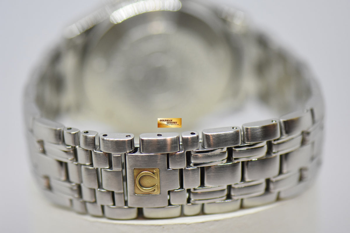 [SOLD] OMEGA SEAMASTER 300 GMT “50TH ANNIVERSARY” STEEL IN BRACELET BLACK DIAL AUTOMATIC 2534.5000 (NEAR MINT)