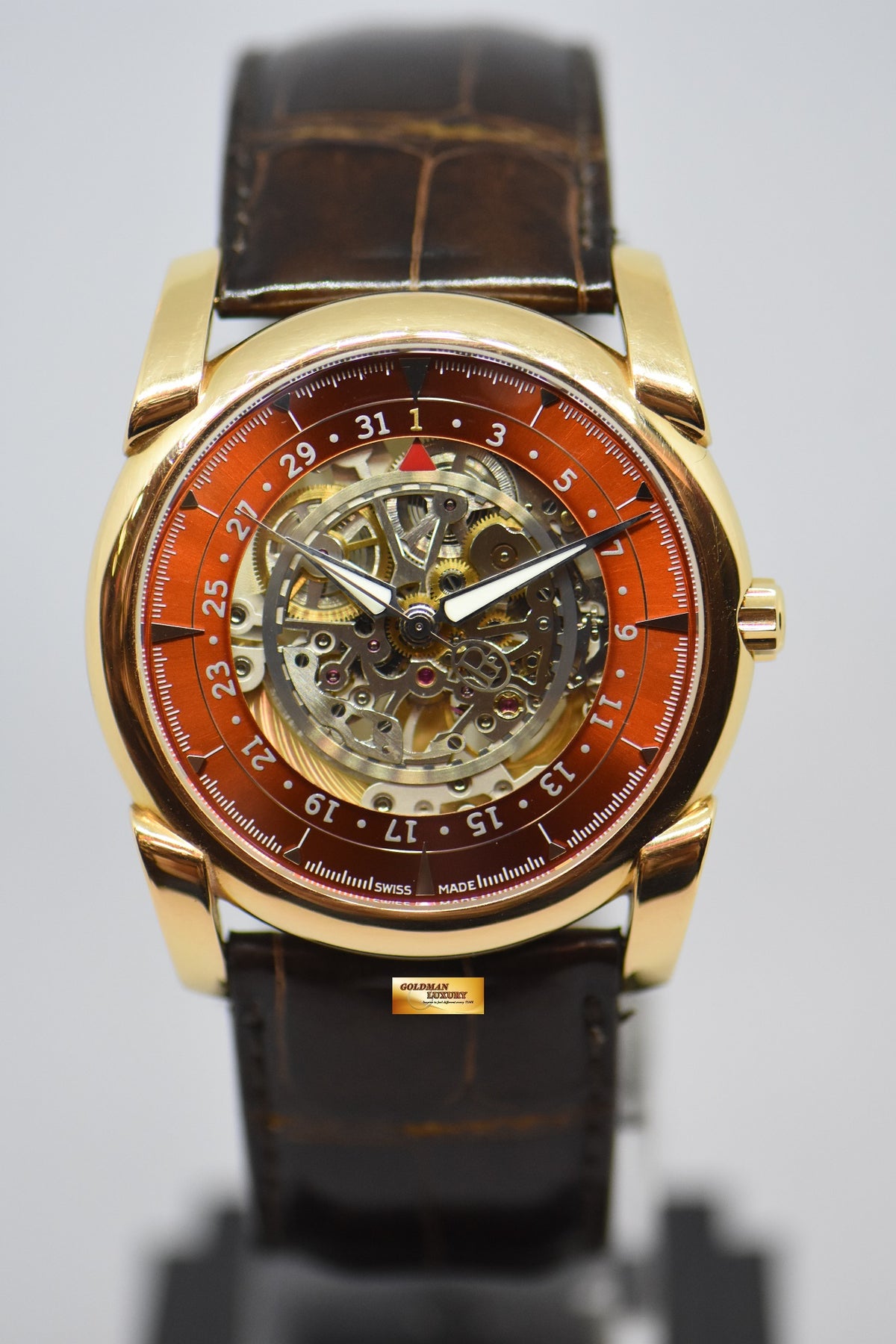 [SOLD] PARMIGIANI FLEURIER TONDA 40 SKELETON 18K ROSE GOLD LIMITED EDITION OF 15 AUTOMATIC (NEAR MINT)