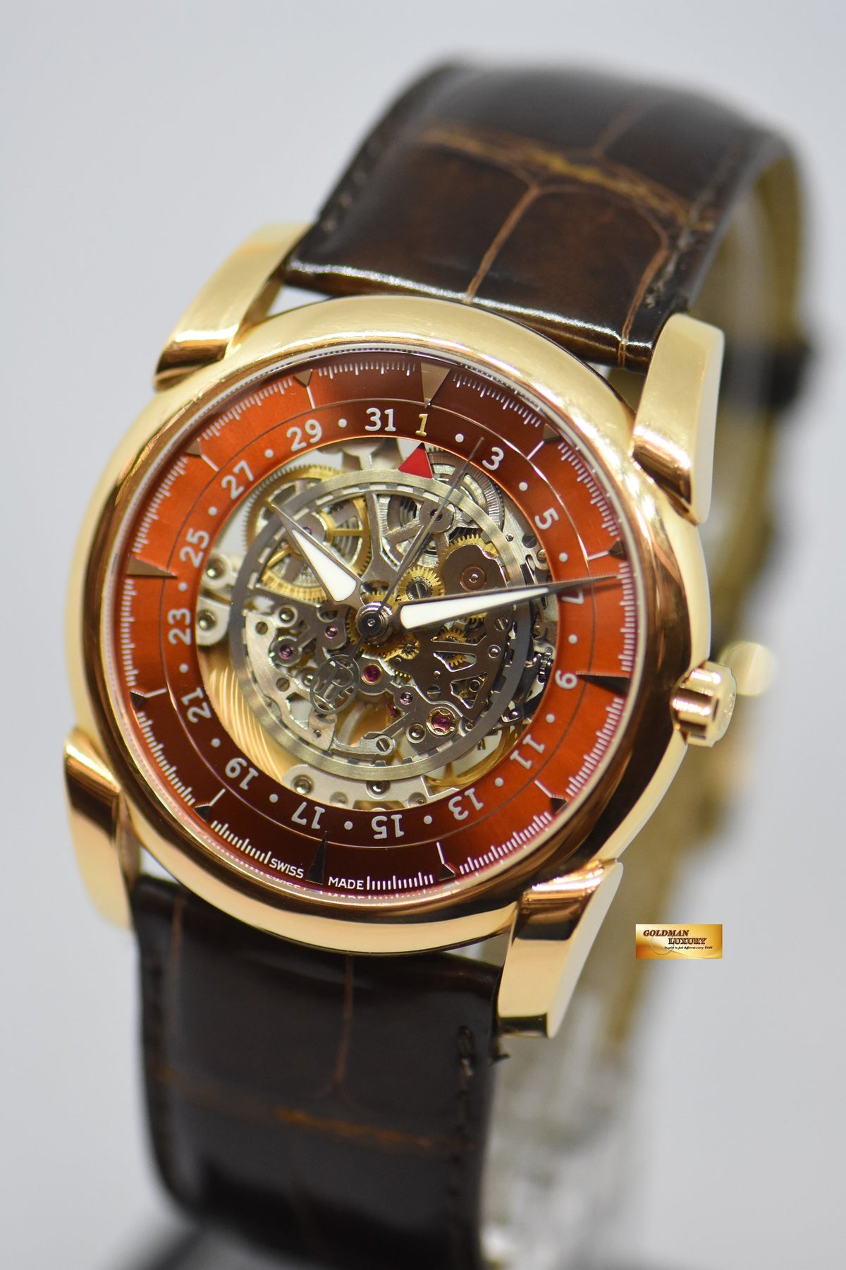 [SOLD] PARMIGIANI FLEURIER TONDA 40 SKELETON 18K ROSE GOLD LIMITED EDITION OF 15 AUTOMATIC (NEAR MINT)