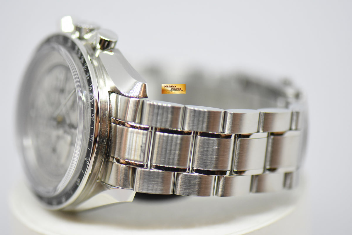 [SOLD] OMEGA SPEEDMASTER CHRONOGRAPH MOONWATCH APOLLO 17 SILVER COIN “ZEUS” DIAL 40TH ANNIVERSARY LIMITED EDITION (MINT)