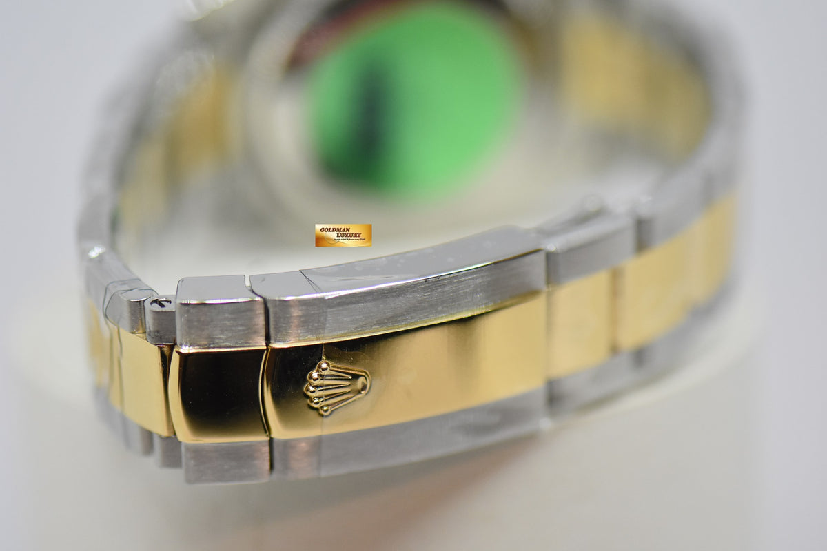 [SOLD] ROLEX OYSTER DATEJUST 36mm ARABIC NUMERAL DIAL HALF-GOLD OYSTER BRACELET AUTOMATIC 116203 (LNIB)