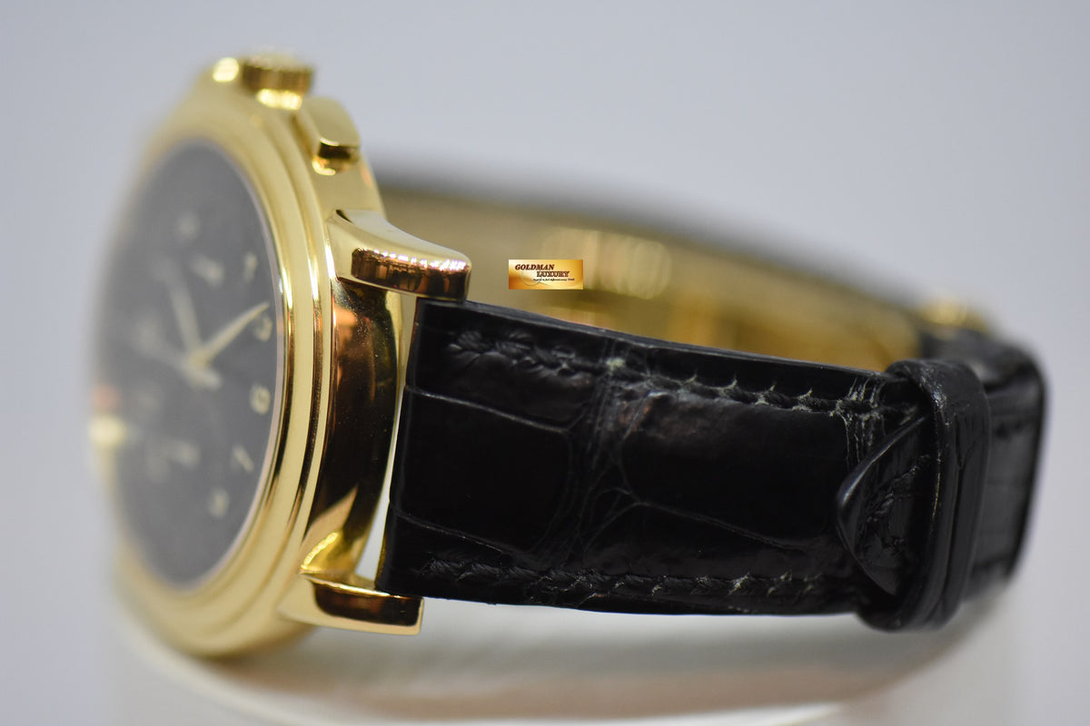 [SOLD] PATEK PHILIPPE CHRONOGRAPH 40mm YELLOW GOLD IN LEATHER MANUAL WINDING 5070J (NEAR MINT)