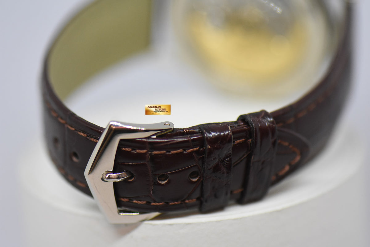 [SOLD] PATEK PHILIPPE CALATRAVA 38mm WHITE GOLD SECTOR DIAL AUTOMATIC 5296G (NEAR MINT)