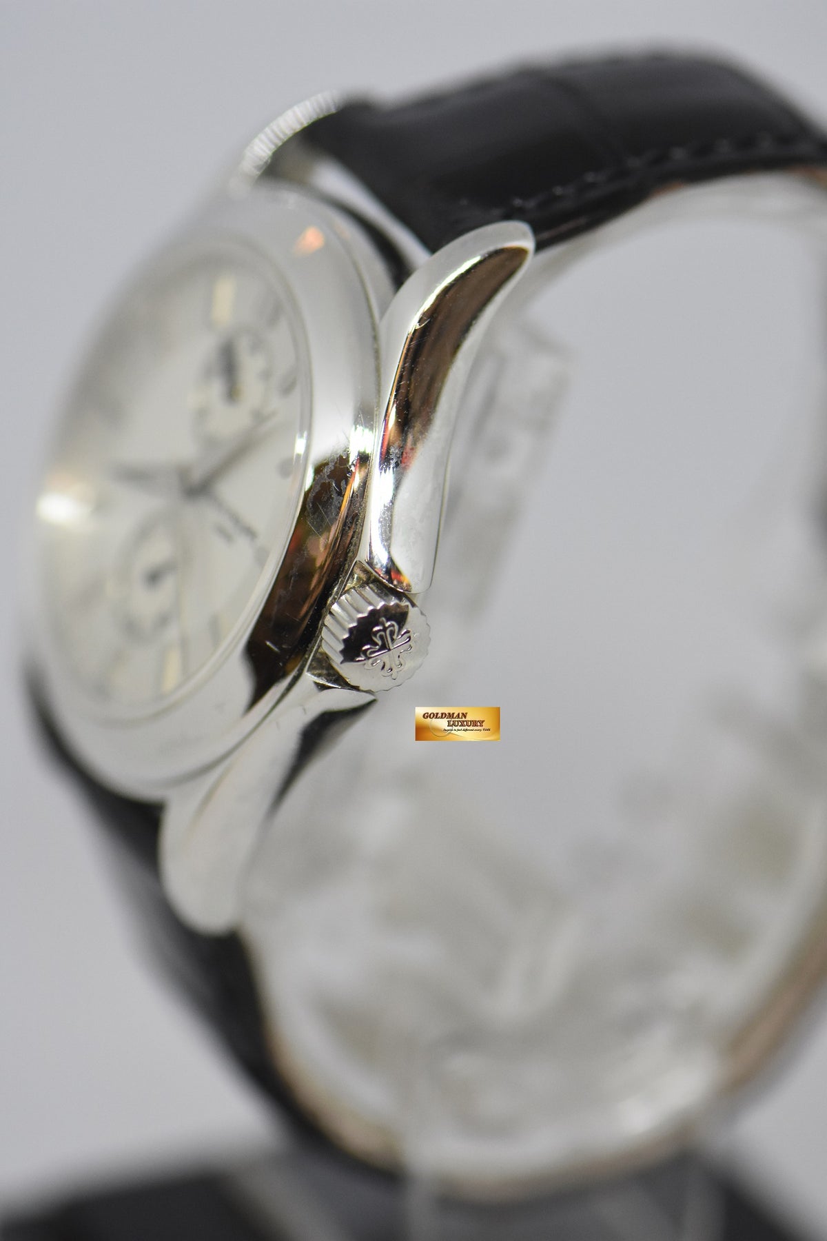 [SOLD] PATEK PHILIPPE TRAVEL TIME 37mm PLATINUM MANUAL WINDING 5134P (NEAR MINT)