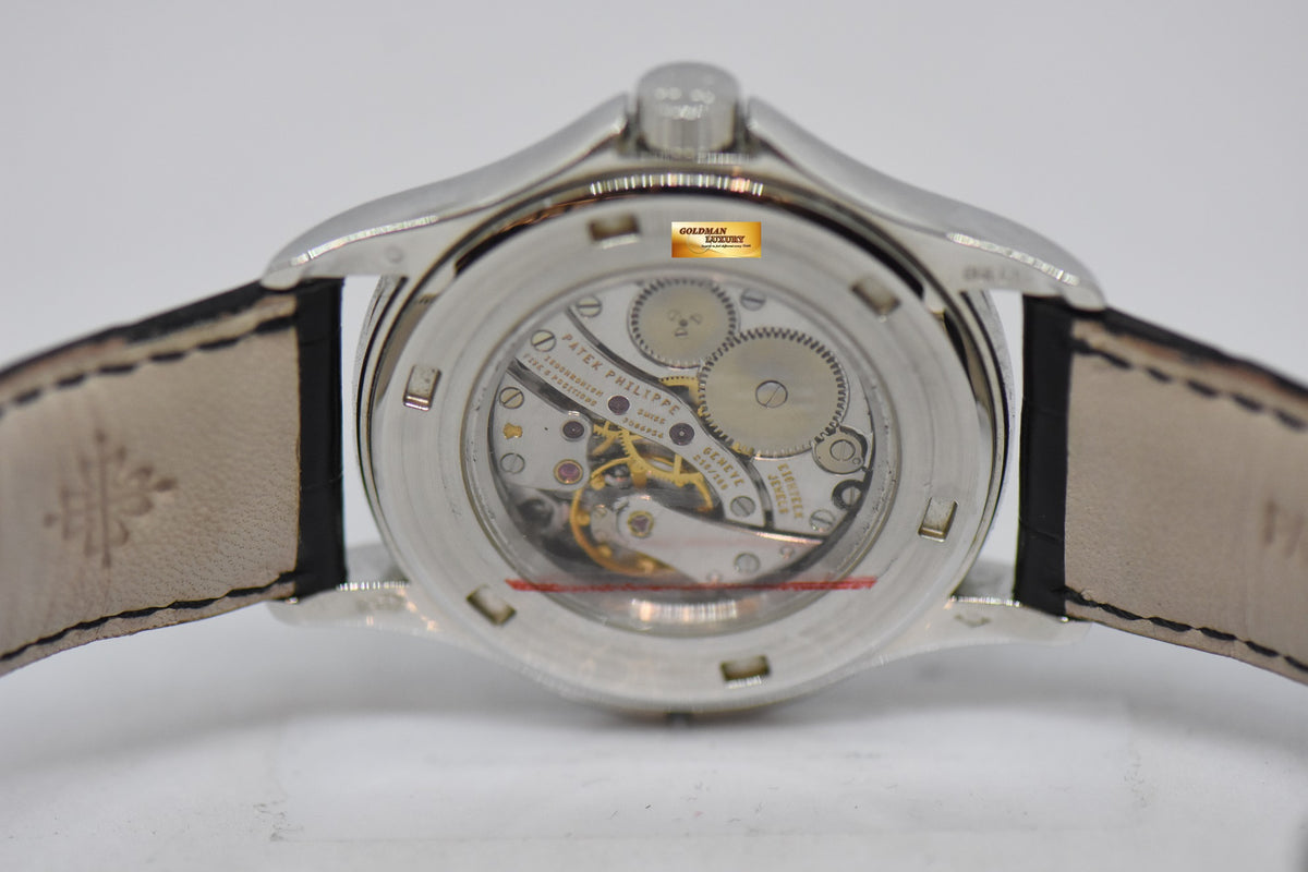 [SOLD] PATEK PHILIPPE TRAVEL TIME 37mm PLATINUM MANUAL WINDING 5134P (NEAR MINT)