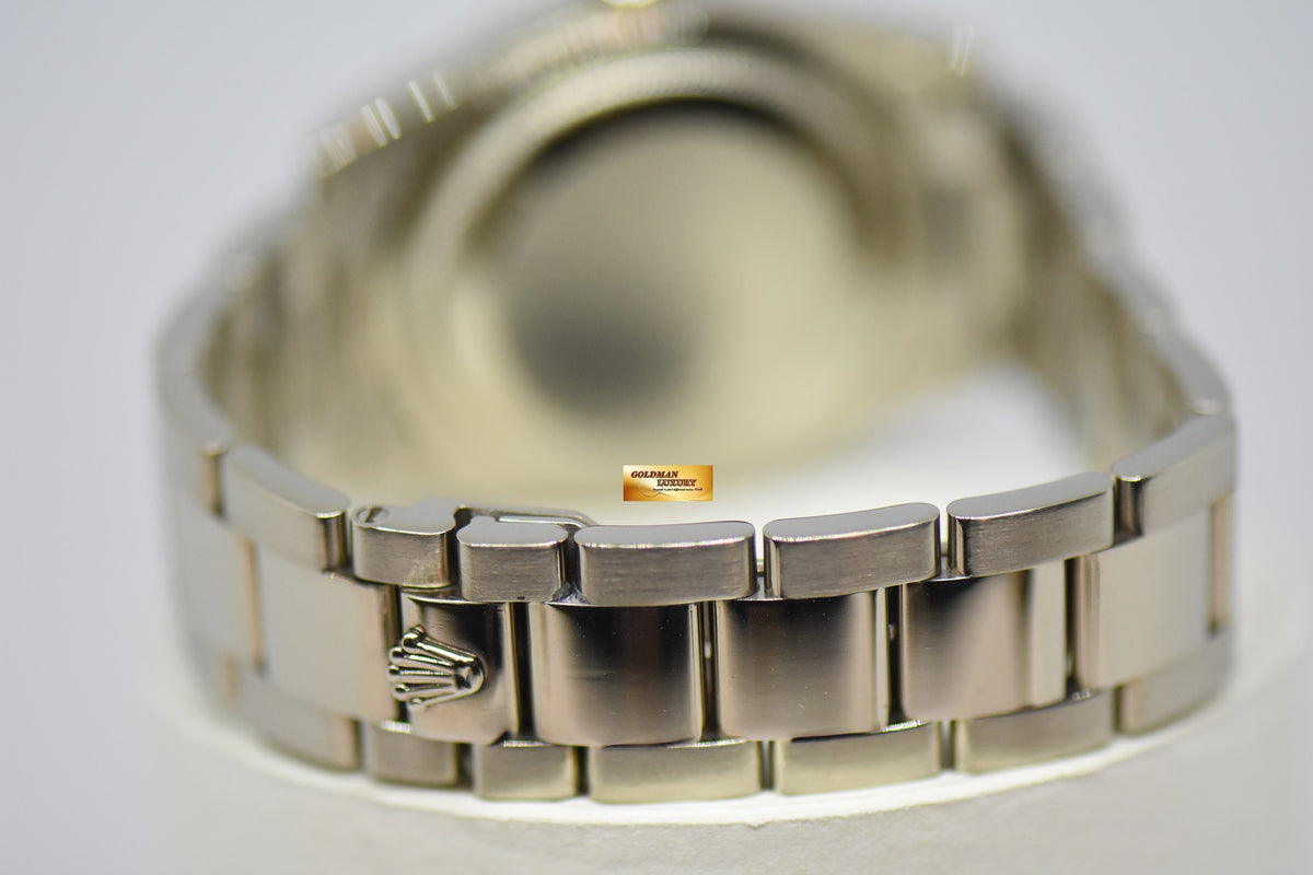 [SOLD] ROLEX OYSTER DAY-DATE 36mm WHITE GOLD OYSTER BRACELET BLACK DIAL AUTOMATIC 118209 (MINT) [DOUBLE QUICK-SET DATE]