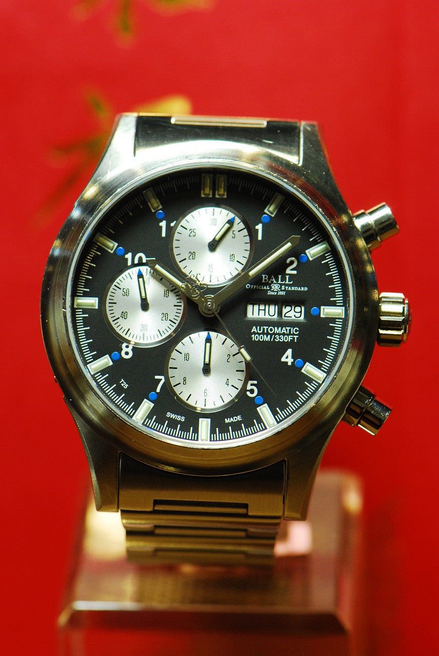 [SOLD] BALL FIREMAN LONOSPHERE CHRONOGRAPH AUTOMATIC (NEAR MINT)