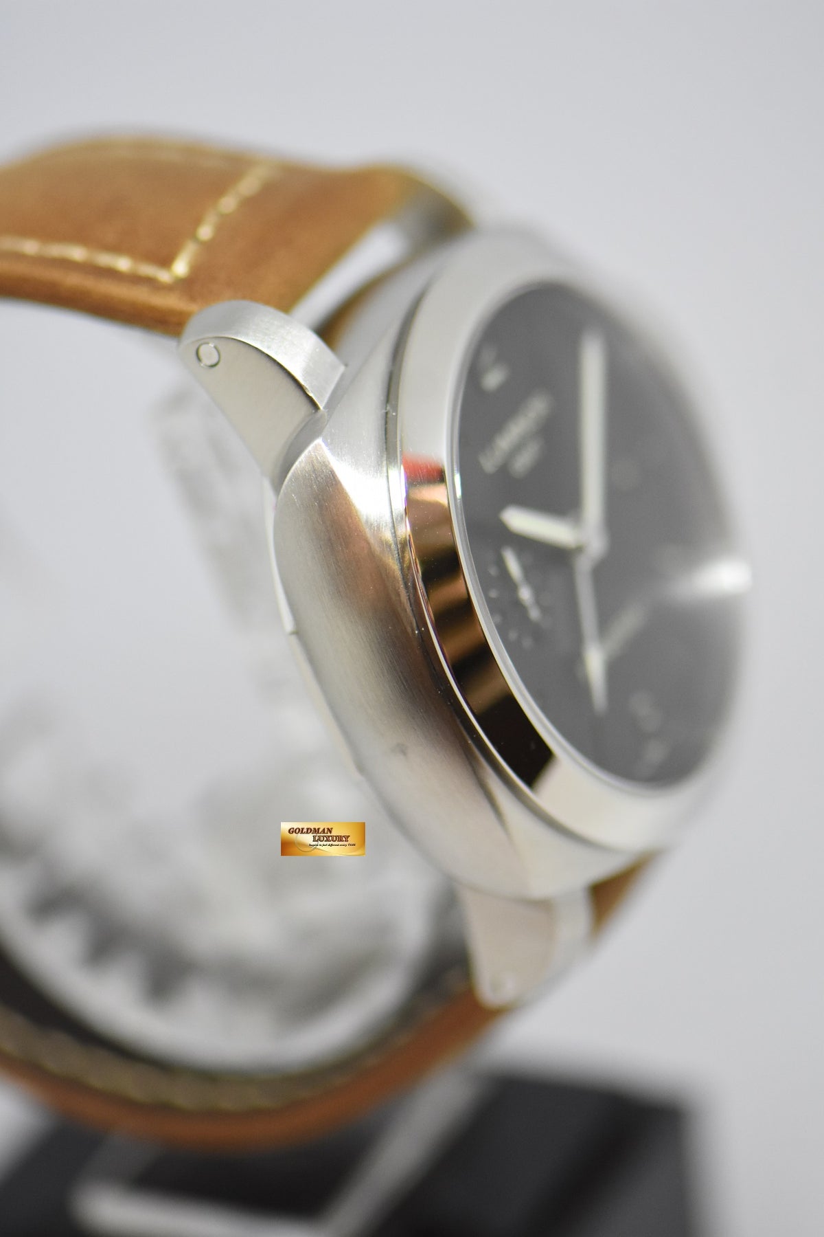 [SOLD] PANERAI LUMINOR 1950 GMT 3 DAYS POWER RESERVE 44mm P.9000 AUTOMATIC PAM 320 (MINT)