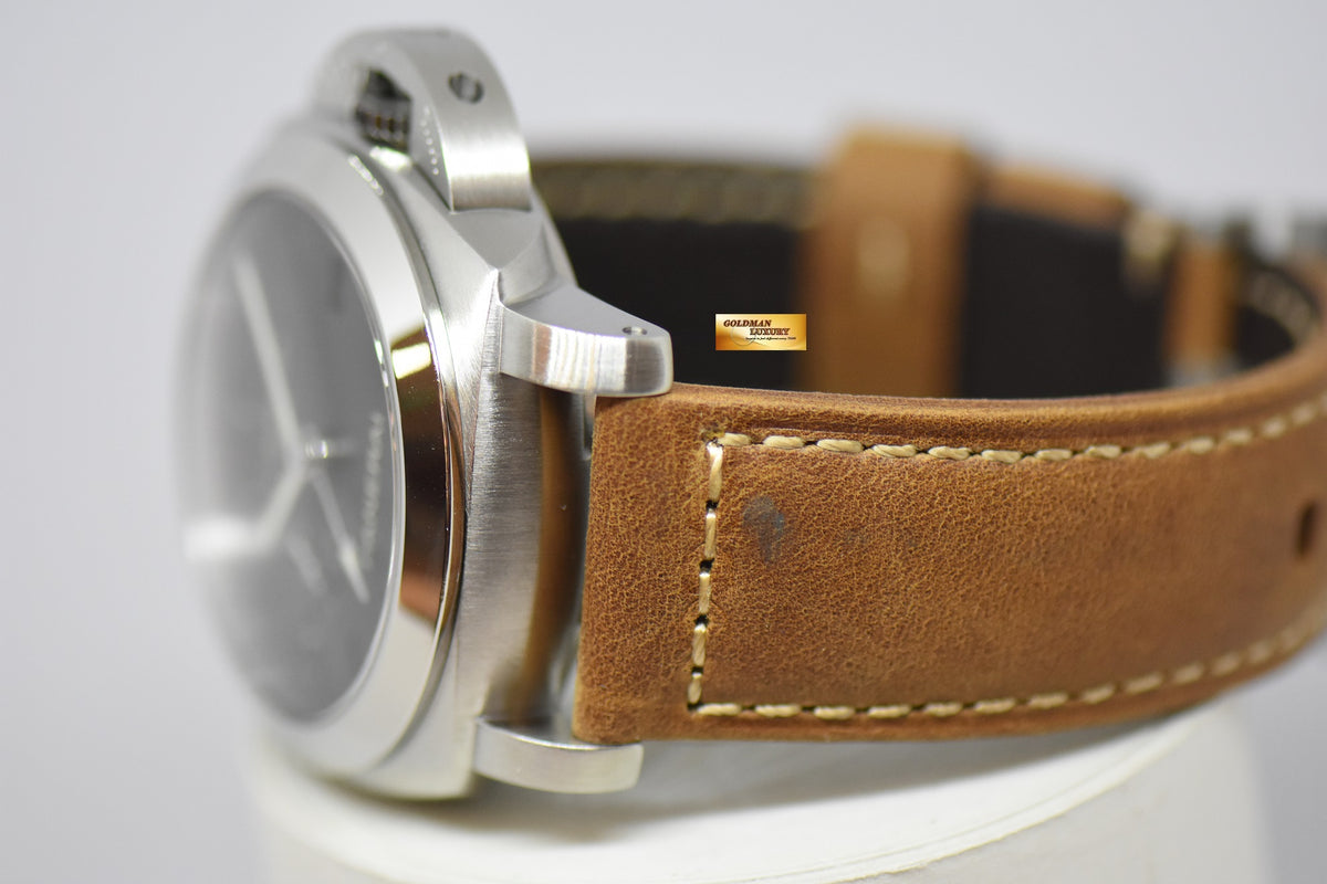 [SOLD] PANERAI LUMINOR 1950 GMT 3 DAYS POWER RESERVE 44mm P.9000 AUTOMATIC PAM 320 (MINT)