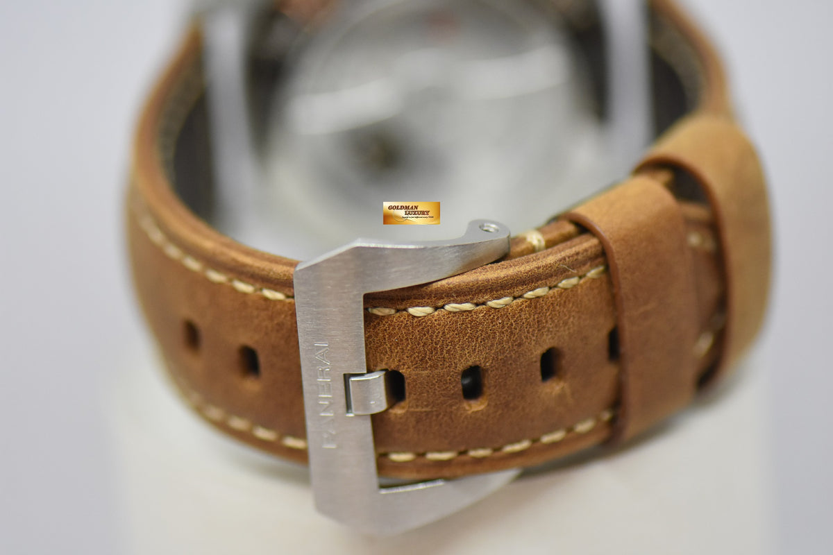 [SOLD] PANERAI LUMINOR 1950 GMT 3 DAYS POWER RESERVE 44mm P.9000 AUTOMATIC PAM 320 (MINT)