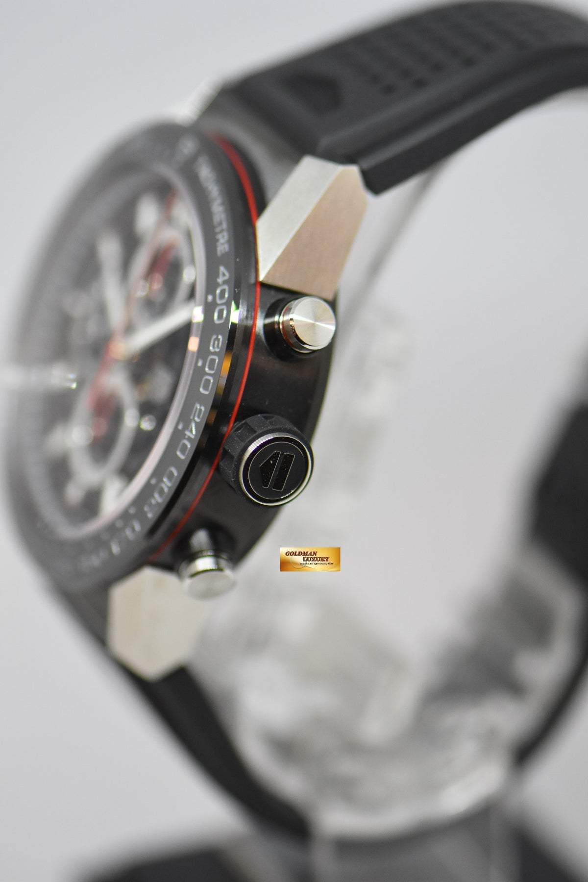 [SOLD] TAG HEUER CARRERA HEUER 01 45mm CHRONOGRAPH CERAMIC BEZEL AUTOMATIC CAR2A1Z-0 (UNWORN)