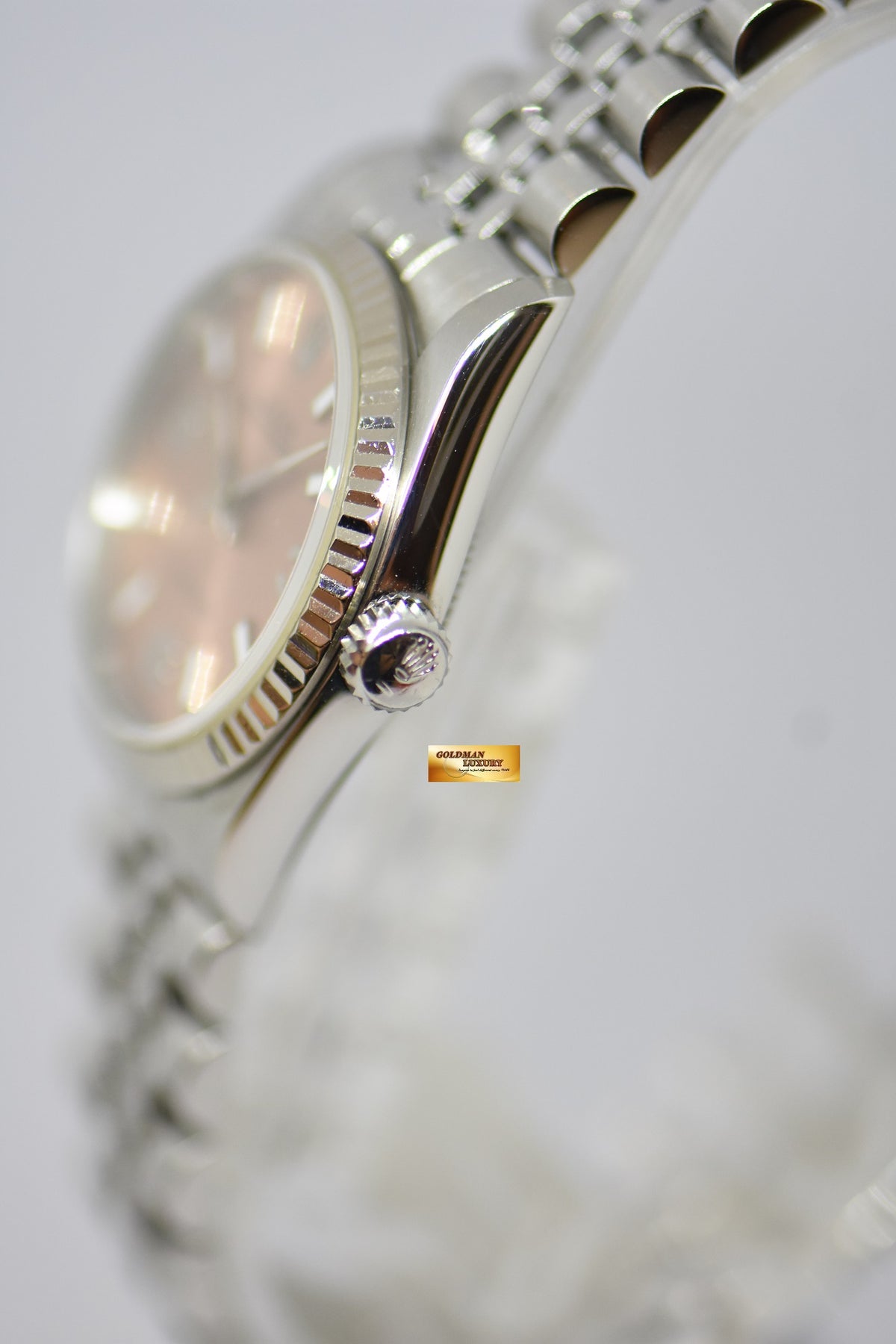 [SOLD] ROLEX OYSTER PERPETUAL BOYSIZE 31mm STEEL JUBILEE BRACELET 67514 [RECON DIAL] (MINT)