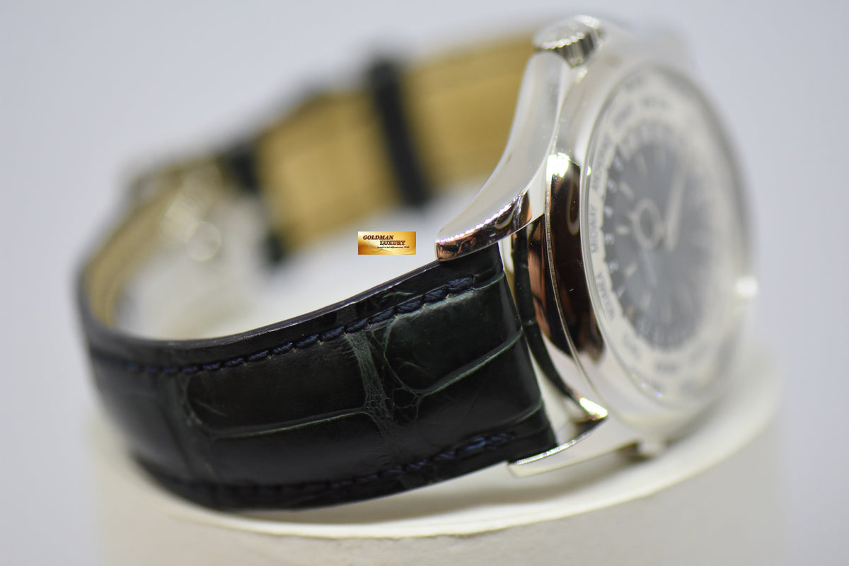 [SOLD] PATEK PHILIPPE WORLD TIME PLATINUM 39mm MEN’S AUTOMATIC 5130P-001