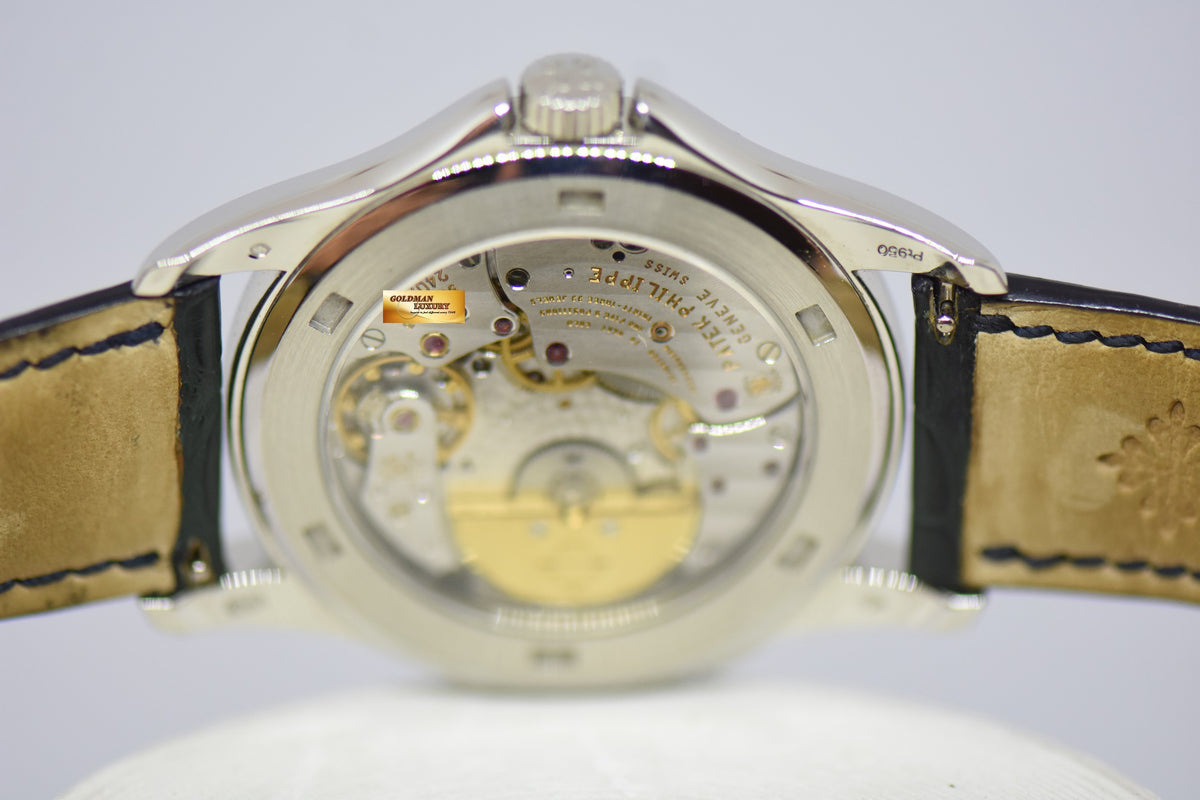 [SOLD] PATEK PHILIPPE WORLD TIME PLATINUM 39mm MEN’S AUTOMATIC 5130P-001