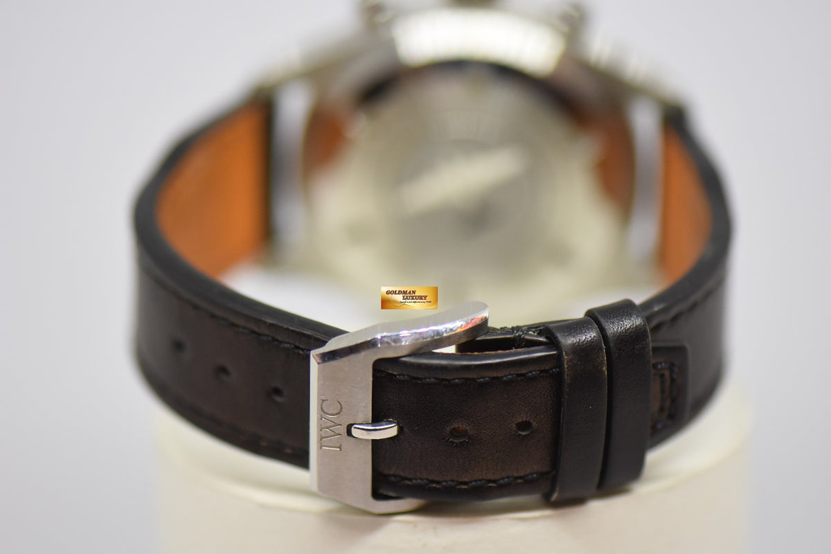 [SOLD] IWC PILOT MEN’S CHRONOGRAPH 43mm DAY-DATE AUTOMATIC IW3777-09 (MINT)