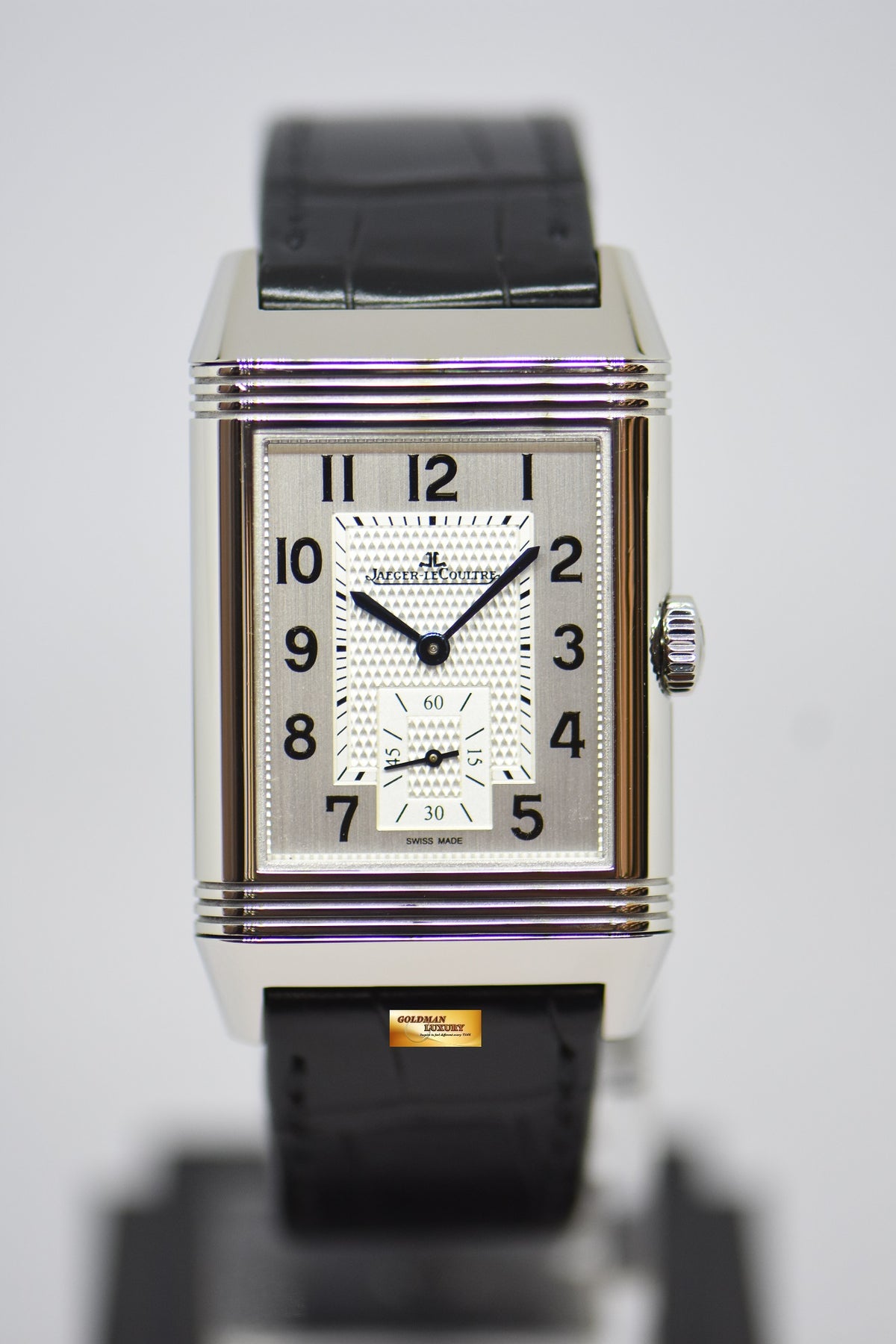 [SOLD] JLC REVERSO CLASSIC DUOFACE SMALL SECONDS MEN’S MANUAL WINDING Q3848420 (MINT)