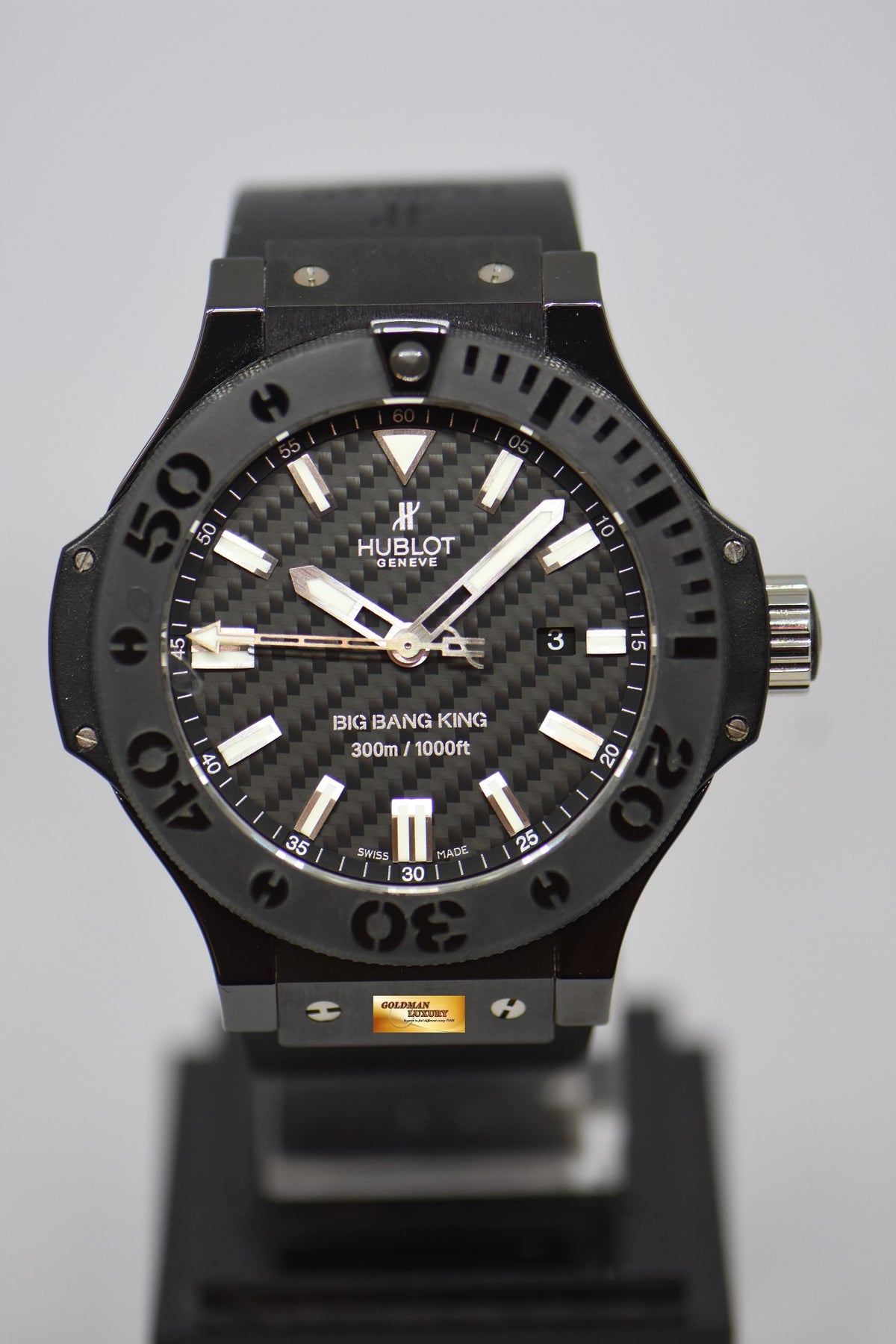 [SOLD] HUBLOT BIG BANG KING BLACK MAGIC 48mm CERAMIC BLACK AUTOMATIC 322.CM.1770.RX (MINT)
