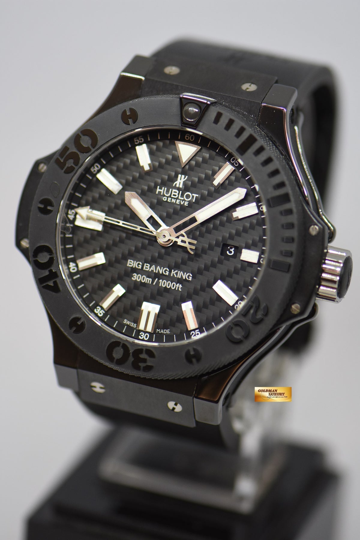 [SOLD] HUBLOT BIG BANG KING BLACK MAGIC 48mm CERAMIC BLACK AUTOMATIC 322.CM.1770.RX (MINT)