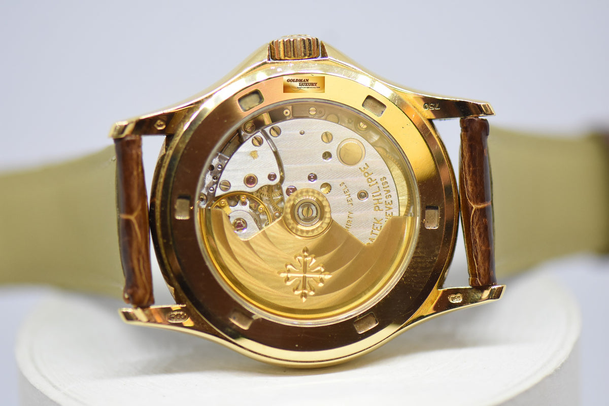 [SOLD] PATEK PHILIPPE CALATRAVA 18K YELLOW GOLD 37mm AUTOMATIC 5107 (NEAR MINT)