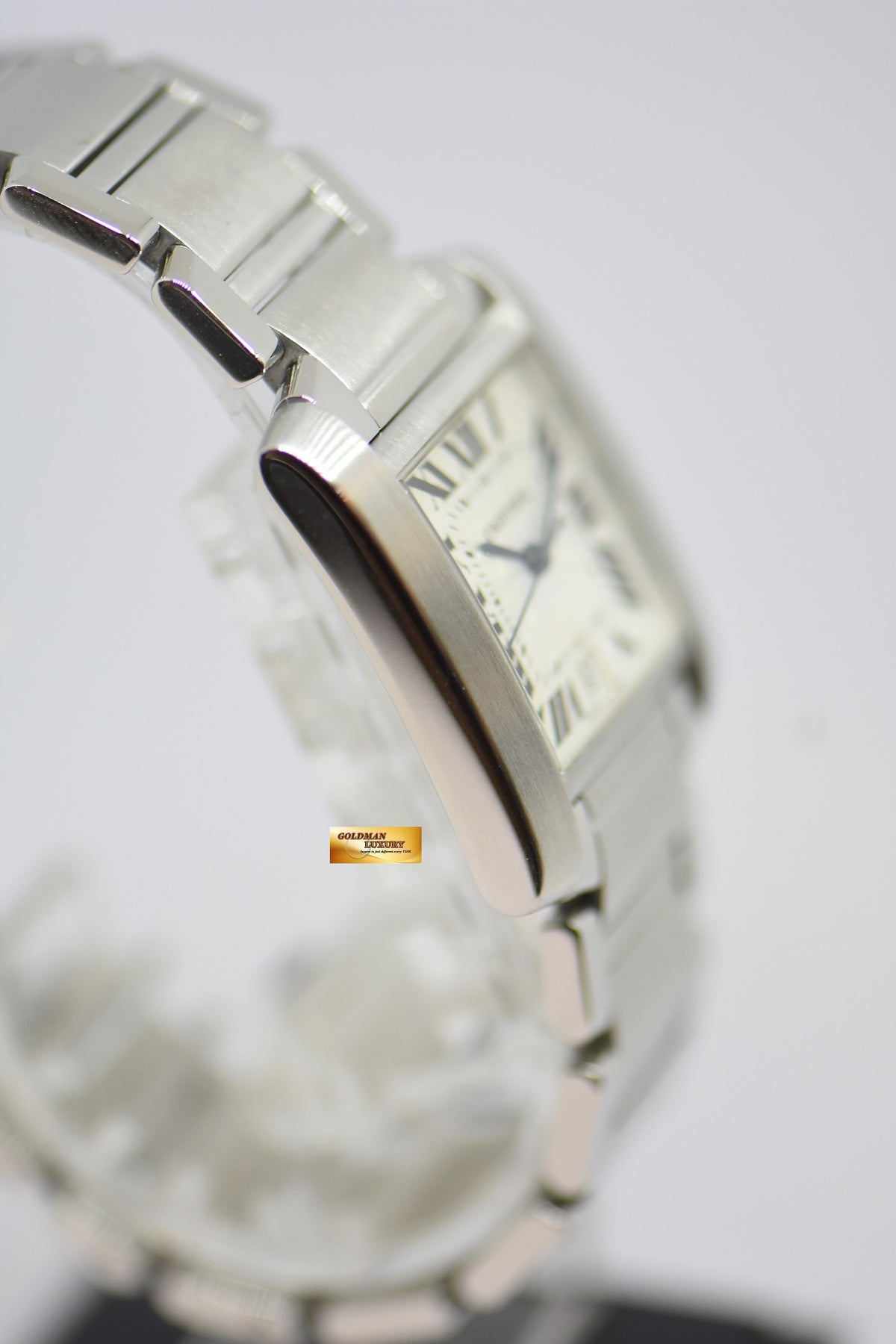 [SOLD] CARTIER FRANCAISE MIDSIZE STEEL IN BRACELET AUTOMATIC 2302 (NEAR MINT)