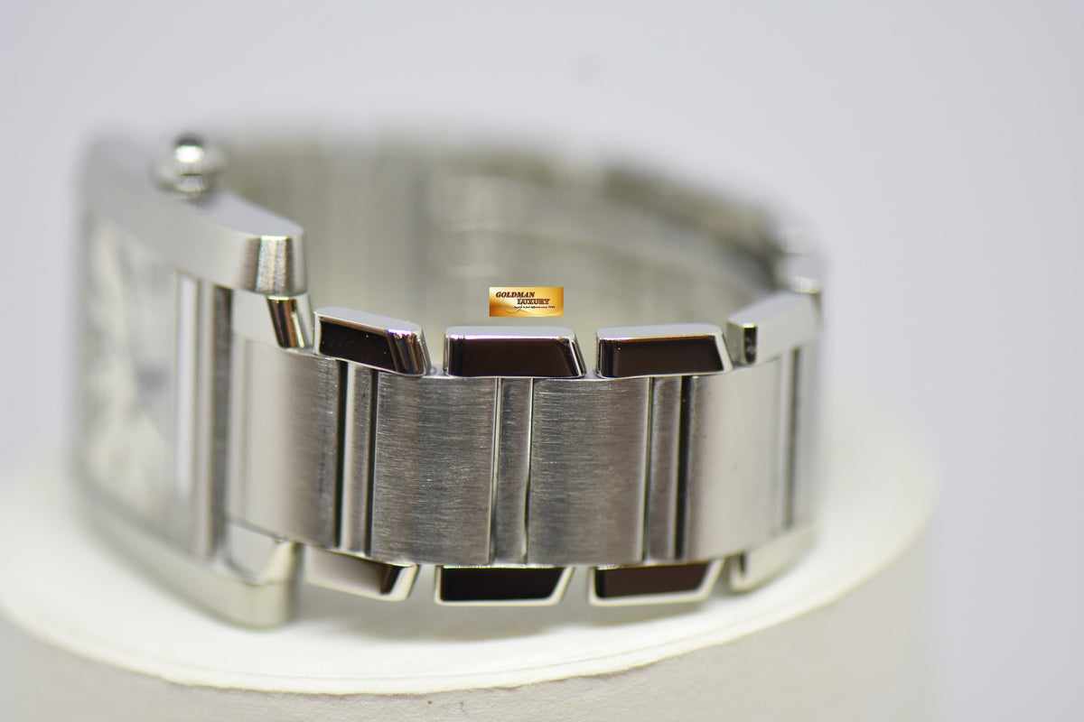 [SOLD] CARTIER FRANCAISE MIDSIZE STEEL IN BRACELET AUTOMATIC 2302 (NEAR MINT)