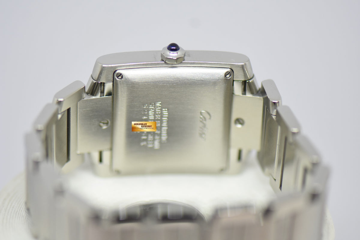[SOLD] CARTIER FRANCAISE MIDSIZE STEEL IN BRACELET AUTOMATIC 2302 (NEAR MINT)