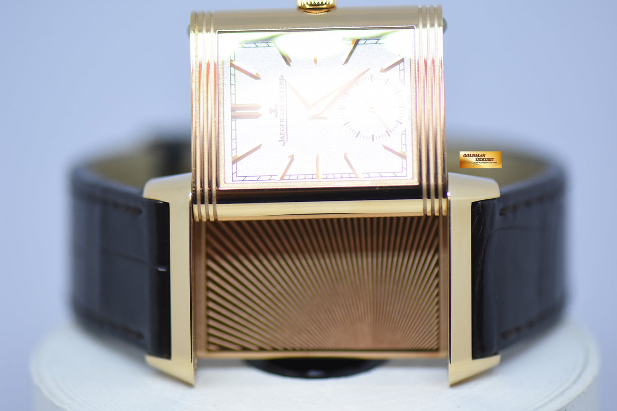 [SOLD] JLC REVERSO TRIBUTE DUOFACE ROSE GOLD MEN’S MANUAL WINDING Q3902420 (LNIB)
