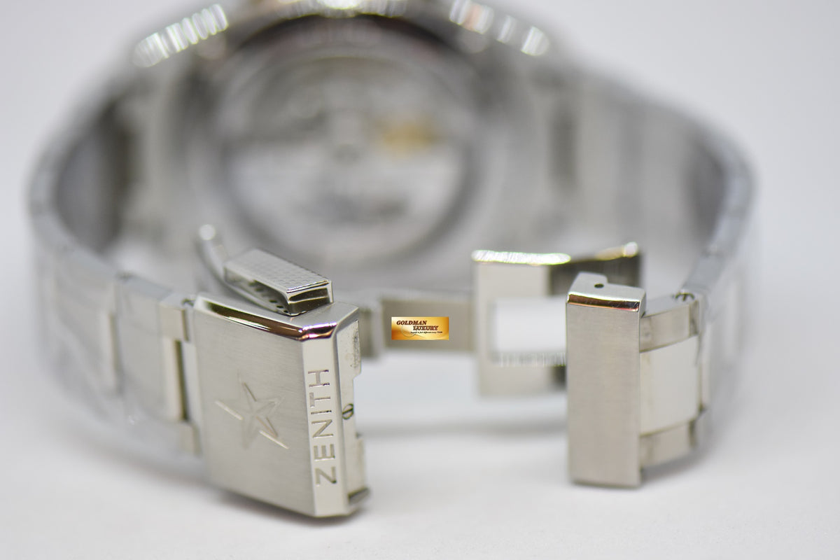 [SOLD] ZENITH EL PRIMERO STRIKING 10TH CHRONOGRAPH STEEL IN BRACELET LIMITED EDITION OF 1969 (LNIB)