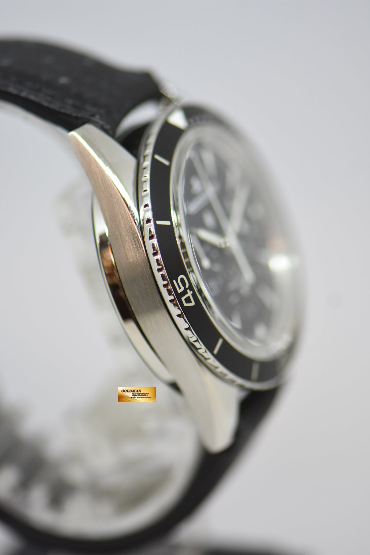 [SOLD] JLC MASTER COMPRESSOR DEEPSEA CHRONOGRAPH 42mm STEEL IN LEATHER STRAP AUTOMATIC Q2068570 (MINT)