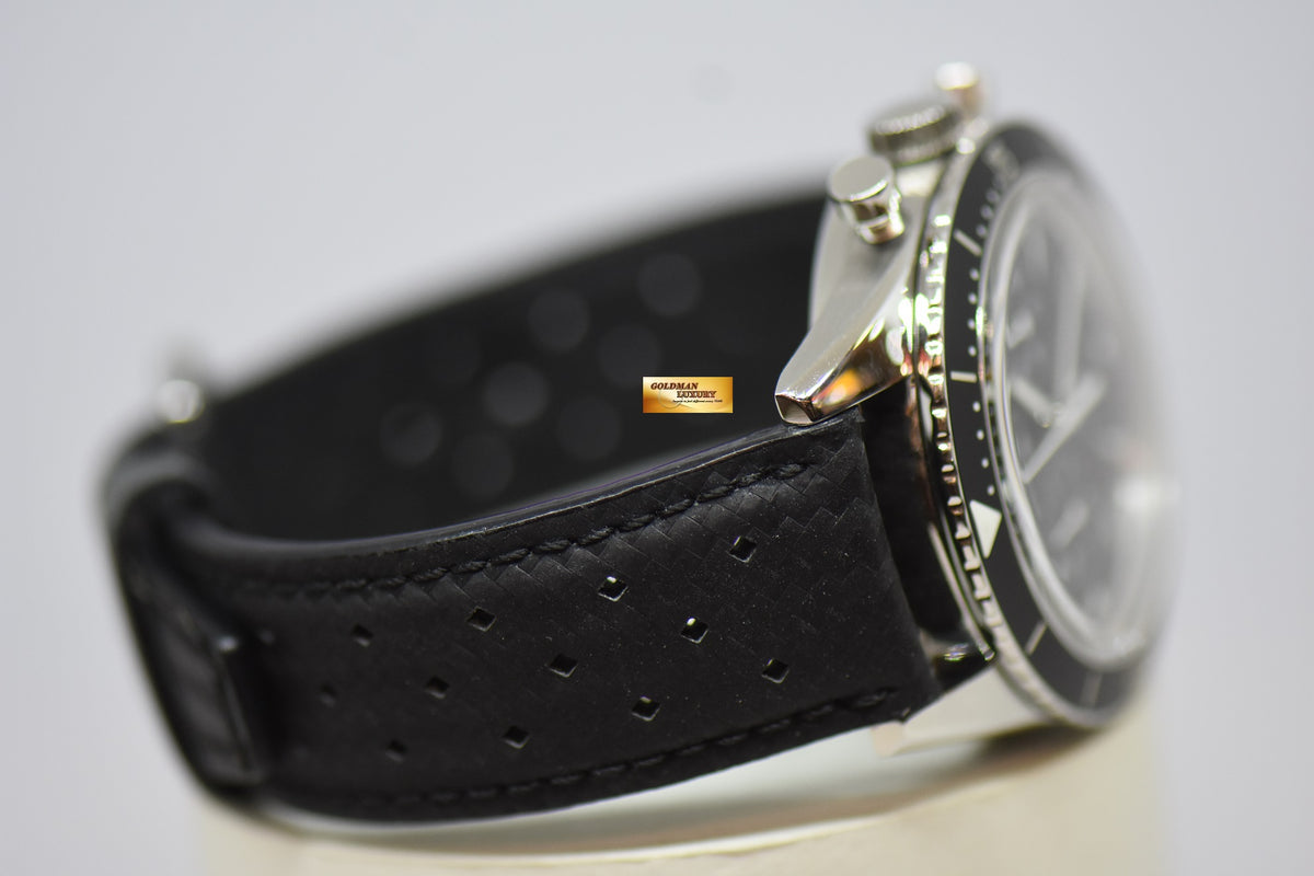 [SOLD] JLC MASTER COMPRESSOR DEEPSEA CHRONOGRAPH 42mm STEEL IN LEATHER STRAP AUTOMATIC Q2068570 (MINT)