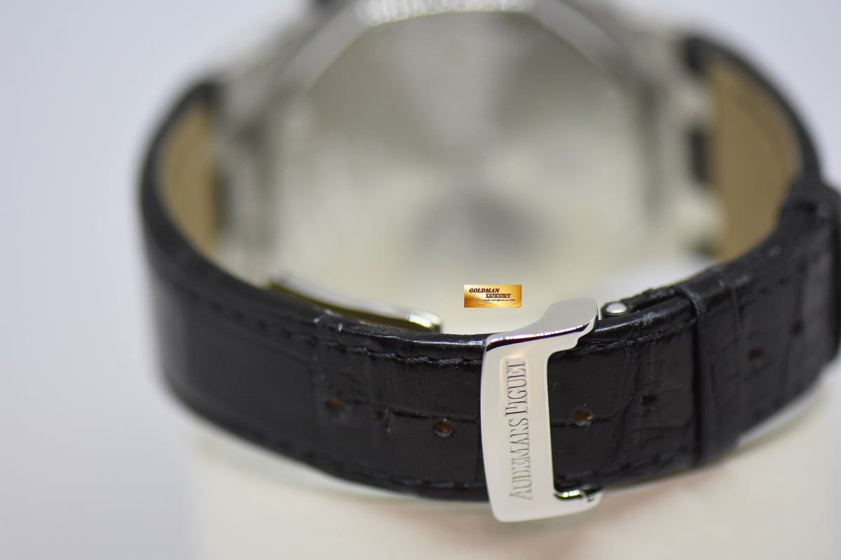 [SOLD] AUDEMARS PIGUET ROYAL OAK OFFSHORE SAFARI CHRONOGRAPH 42mm STEEL IN LEATHER STRAP AUTOMATIC 26020ST (MINT)