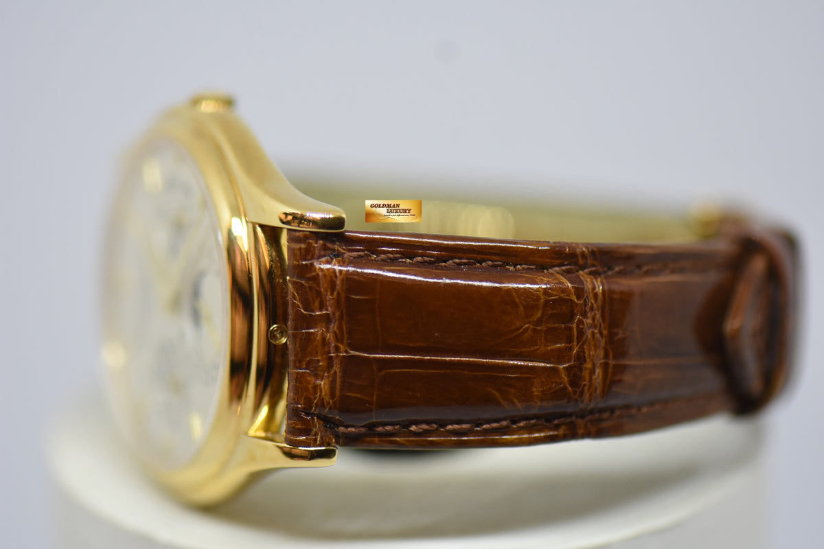 [SOLD] PATEK PHILIPPE PERPETUAL CALENDAR MOONPHASE 37mm 18K YELLOW GOLD 5140J (MINT)