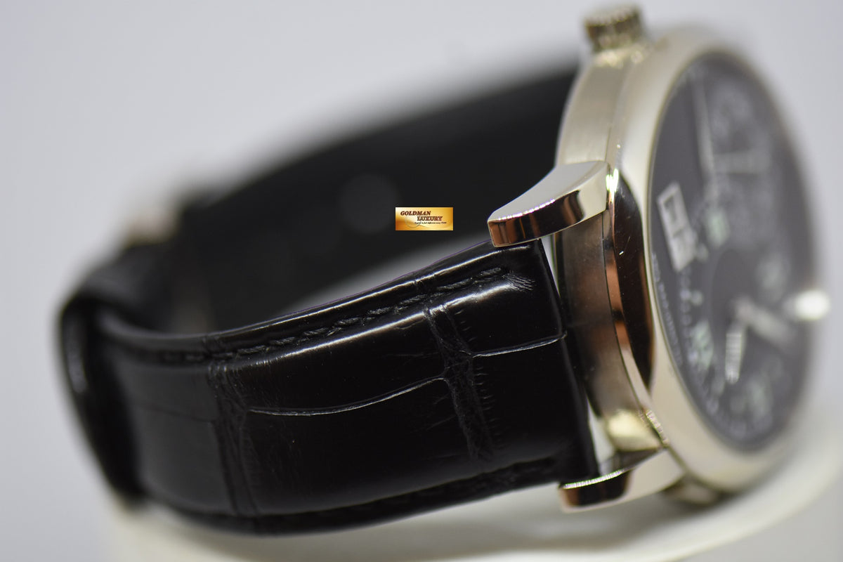 [SOLD] A.LANGE & SOHNE GRAND LANGE 1 LUMINOUS BLACK DIAL BIG DATE WHITE GOLD MANUAL WINDING 115.029 (MINT)