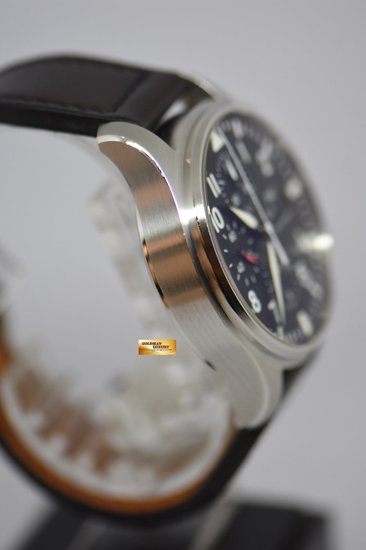 [SOLD] IWC PILOT MEN’S CHRONOGRAPH 43mm DAY-DATE AUTOMATIC IW3777-09 (MINT)