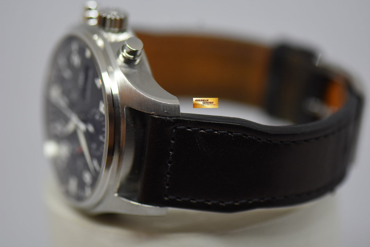 [SOLD] IWC PILOT MEN’S CHRONOGRAPH 43mm DAY-DATE AUTOMATIC IW3777-09 (MINT)