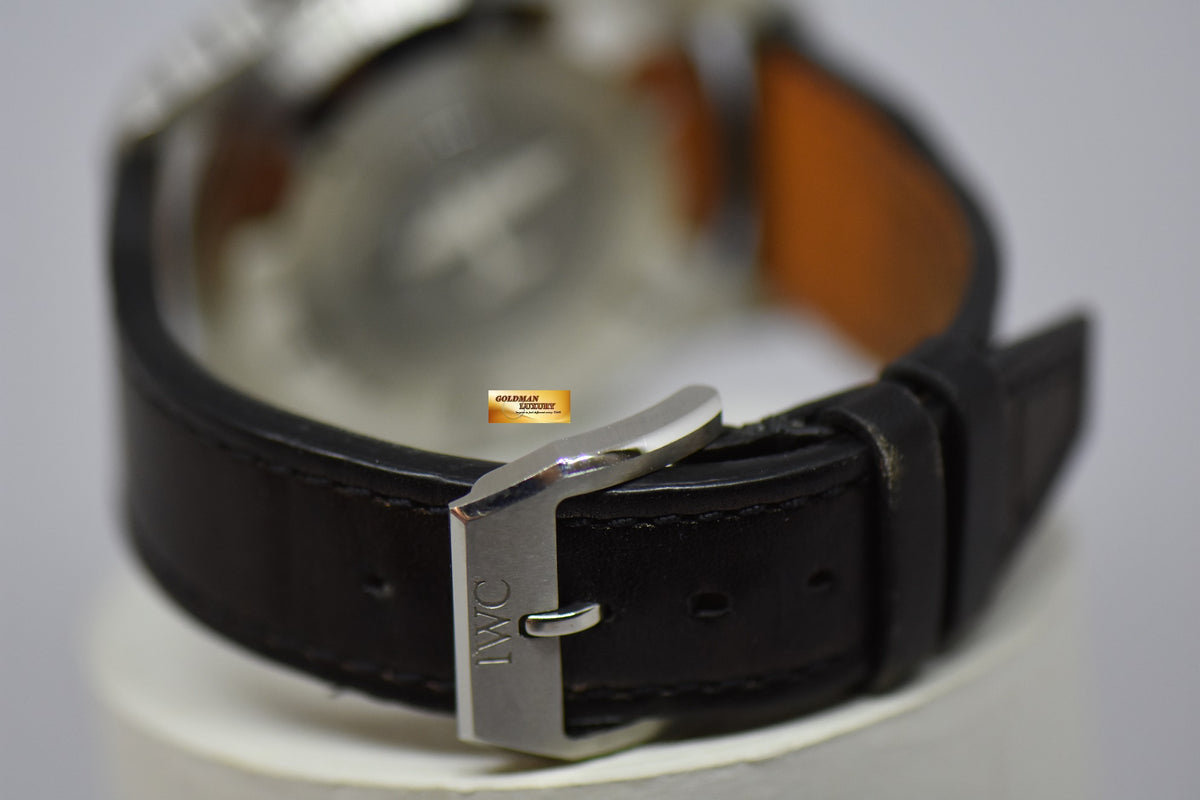 [SOLD] IWC PILOT MEN’S CHRONOGRAPH 43mm DAY-DATE AUTOMATIC IW3777-09 (MINT)